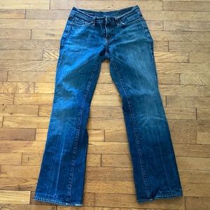Citizens of Humanity Low Waist Boot Cut Jeans